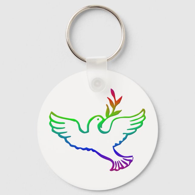 LLAVERO DOVES DE PAZ (Anverso)