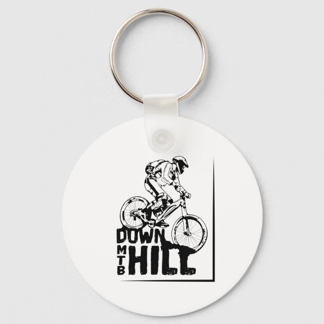 Llavero Downhill MTB (Anverso)