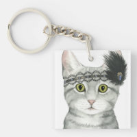 Downton Cat | Bejeweld Con Lace