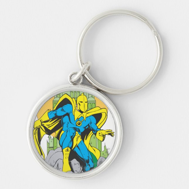 Llavero Dr. Fate y Torre Invisible (Frente)