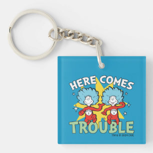Llavero Dr. Seuss Cosa Uno Cosa Dos Aquí Viene el Proble