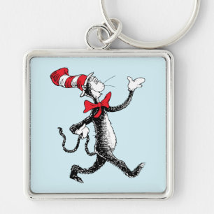 Llavero Dr. Seuss El gato con sombrero Paseo del gato