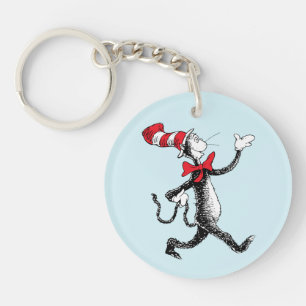 Llavero Dr. Seuss El gato en el sombrero Paseo del gato