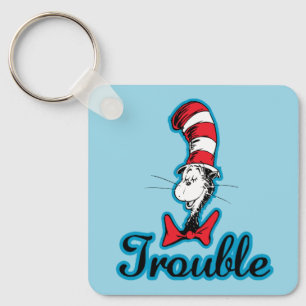 Llavero Dr. Seuss   Gato en el problema del Gorra