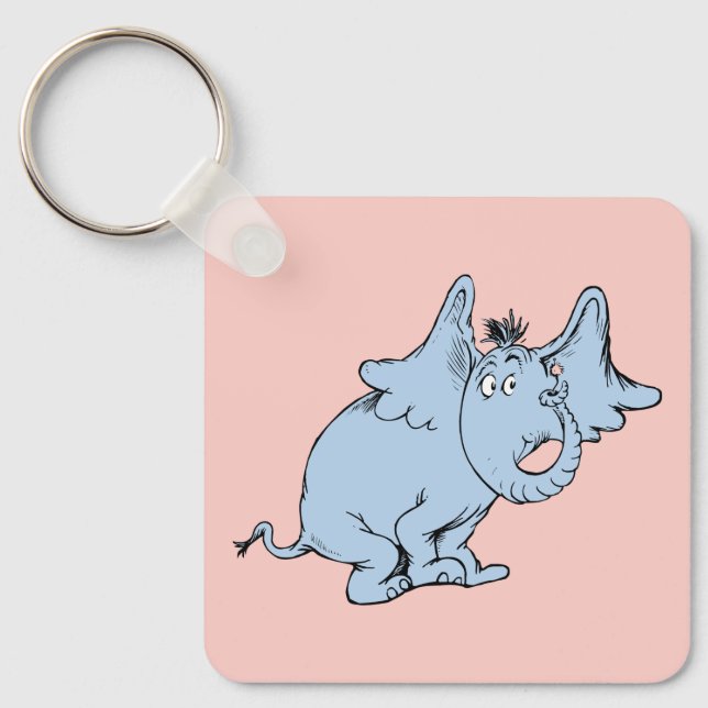 Llavero Dr. Seuss | Horton de lado (Anverso)