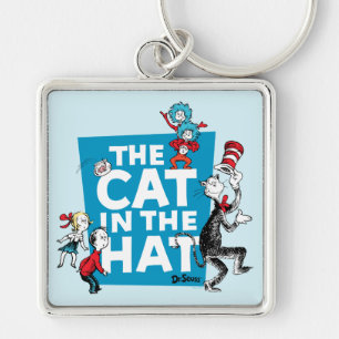 Llavero Dr. Seuss Logotipo de Cat in the Hat - Personaje