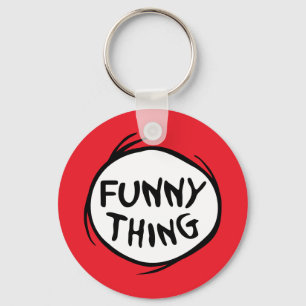 Llavero Dr. Seuss   Thing 1 Thing 2 - Funny Thing