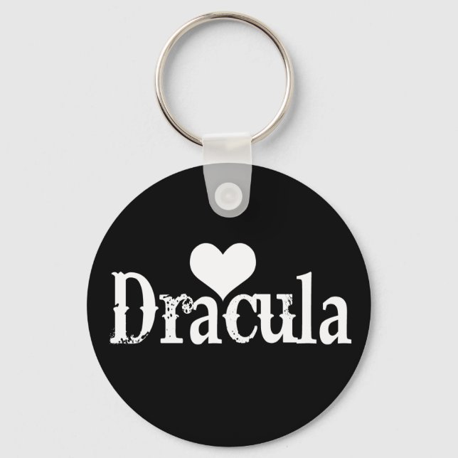 Llavero Drácula del corazón (amor) (Anverso)