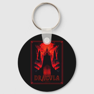 Llavero Dracula Gothic Horror Vampire Art -halloween Vampi