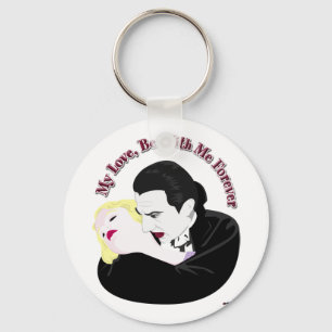 Llavero Drácula, mi amor, estate conmigo por siempre