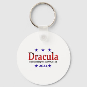 Llavero Drácula Rótulo electoral - Halloween Y Humor diver