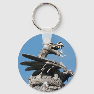 Llavero Dragón, Ayuntamiento de Cardiff, Gales, Reino Unid