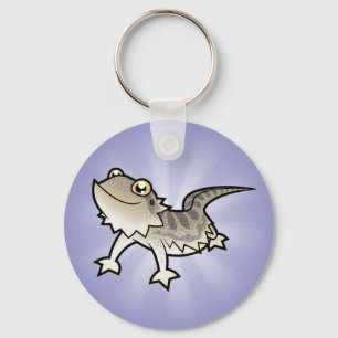 Llavero Dragón barbudo de dibujos animados / Dragón de Ran