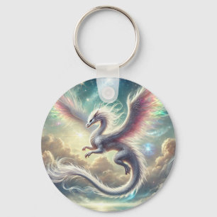 Llavero Dragón blanco