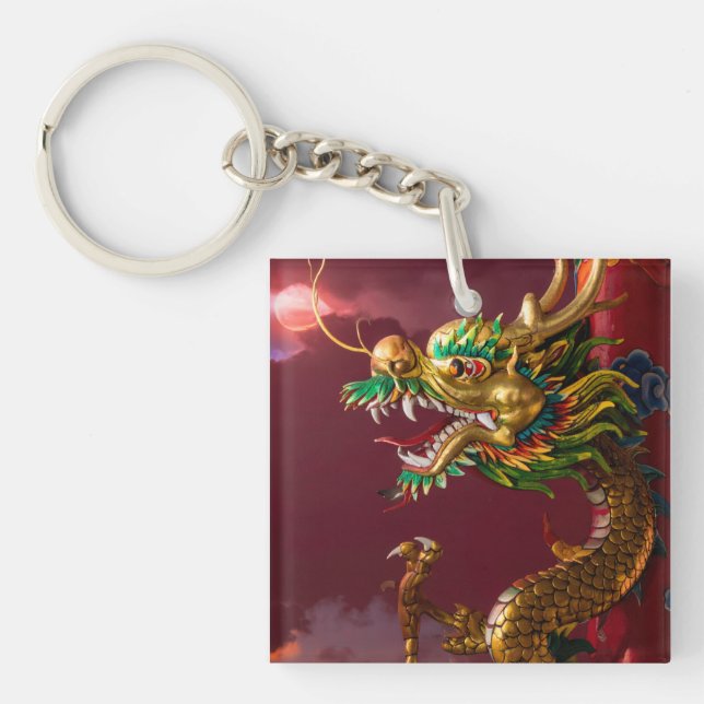 Llavero dragón chino (Frente)