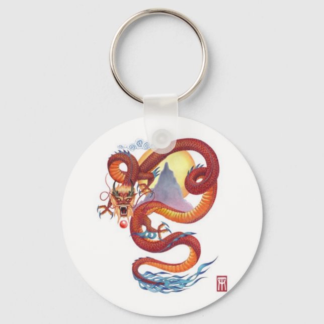 Llavero Dragón chino modificado (Anverso)