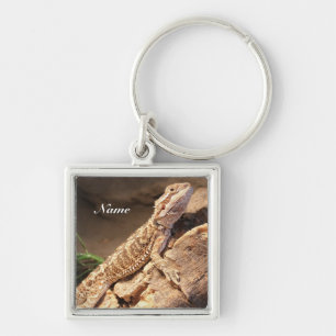 Llavero Dragón con barba de bebé personalizado