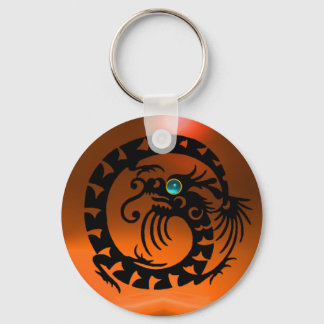 Llavero DRAGÓN DE APERITIVO, negro, agajo azul, amarillo n