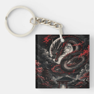 Llavero Dragón de Luna de Sangre