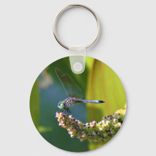 Llavero Dragón de ojos verde azulados