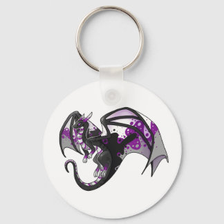 Llavero Dragón del Orgullo Demisexual
