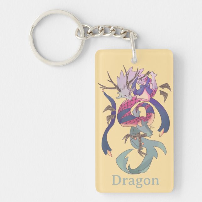 Llavero Dragon, draak (Frente)