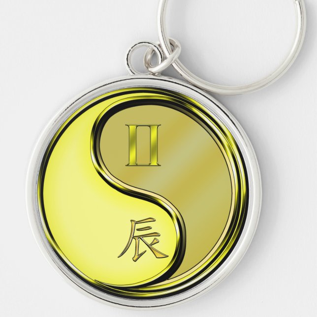 Llavero Dragón Gemini y Metalizado (Frente)