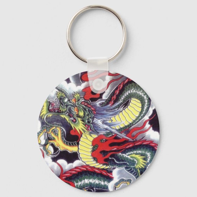Llavero Dragón japonés (Anverso)