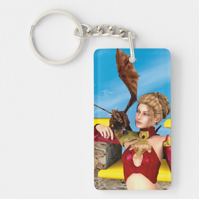 Llavero Dragon Lady (Frente)