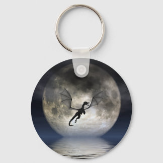 Llavero Dragon Moon Keychain