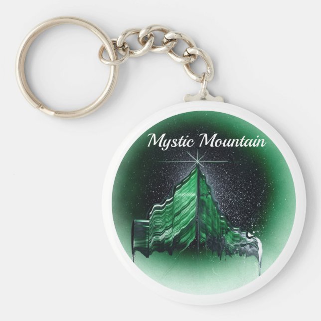 Llavero Dragón negro al vuelo (Frente)