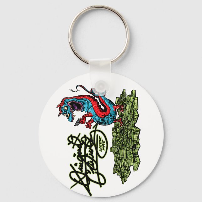 Llavero Dragón original de Criminalz (Anverso)