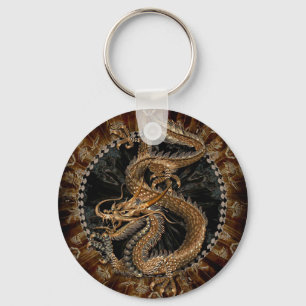 Llavero Dragon Pentagram