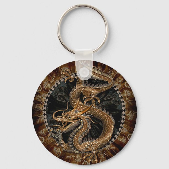 Llavero Dragon Pentagram (Anverso)