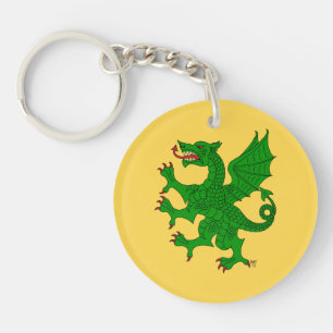 Llavero Dragon Rampant Vert