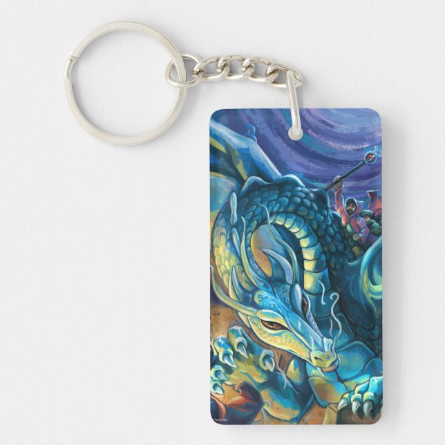 Llavero Dragon Rider Poster (Frente)