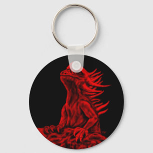 Llavero Dragón rojo pequeño