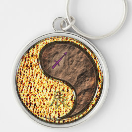 Llavero Dragón Sagittarius y Tierra