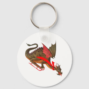 Llavero Dragón Sledding