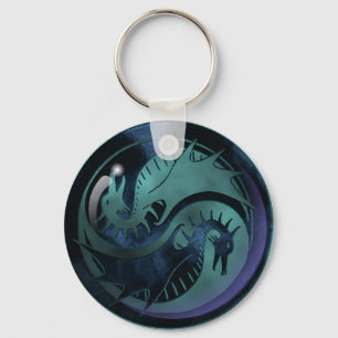 Llavero Dragon Yin Yang