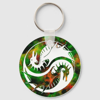 Llavero Dragon Yin Yang