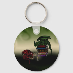 Llavero Dragones de la biblioteca