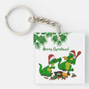 Llavero Dragones - ¡Feliz Navidad! - hoy cocinaré