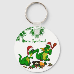 Llavero Dragones - ¡Feliz Navidad! - hoy cocinaré