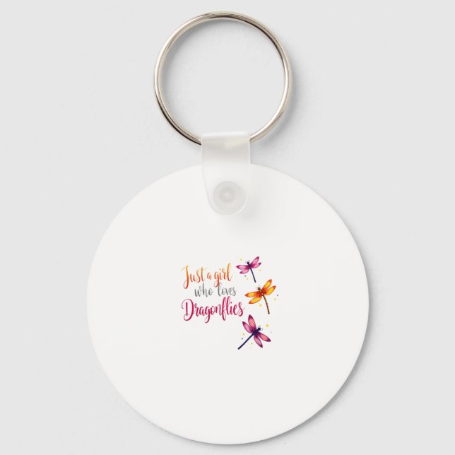 Llavero Dragonflies Animals Women Gift Idea Dragonfly (2) (Anverso)