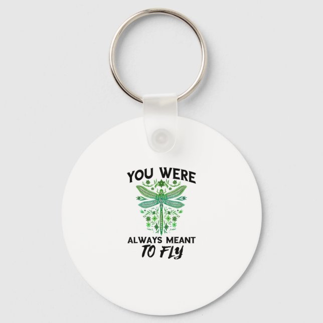 Llavero Dragonflies El Insecto De La Naturaleza Siempre Si (Anverso)