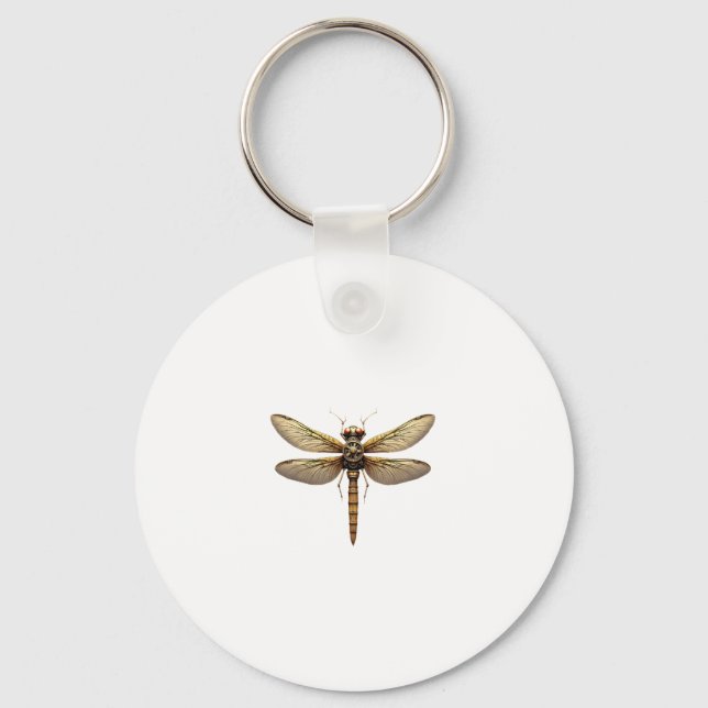Llavero Dragonfly Animal Art Graphic Dragonfly (Anverso)