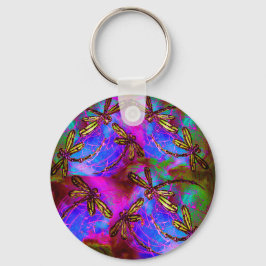 Llavero Dragonfly Hippy Flit