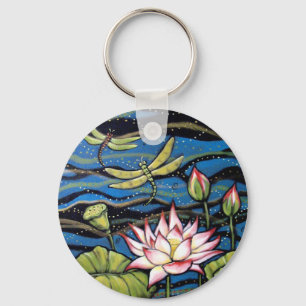 LLAVERO DRAGONFLY LOTUS