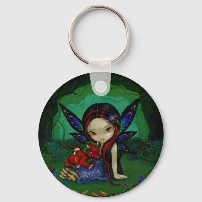 Llavero "Dragonling Garden I" Keychain (Anverso)